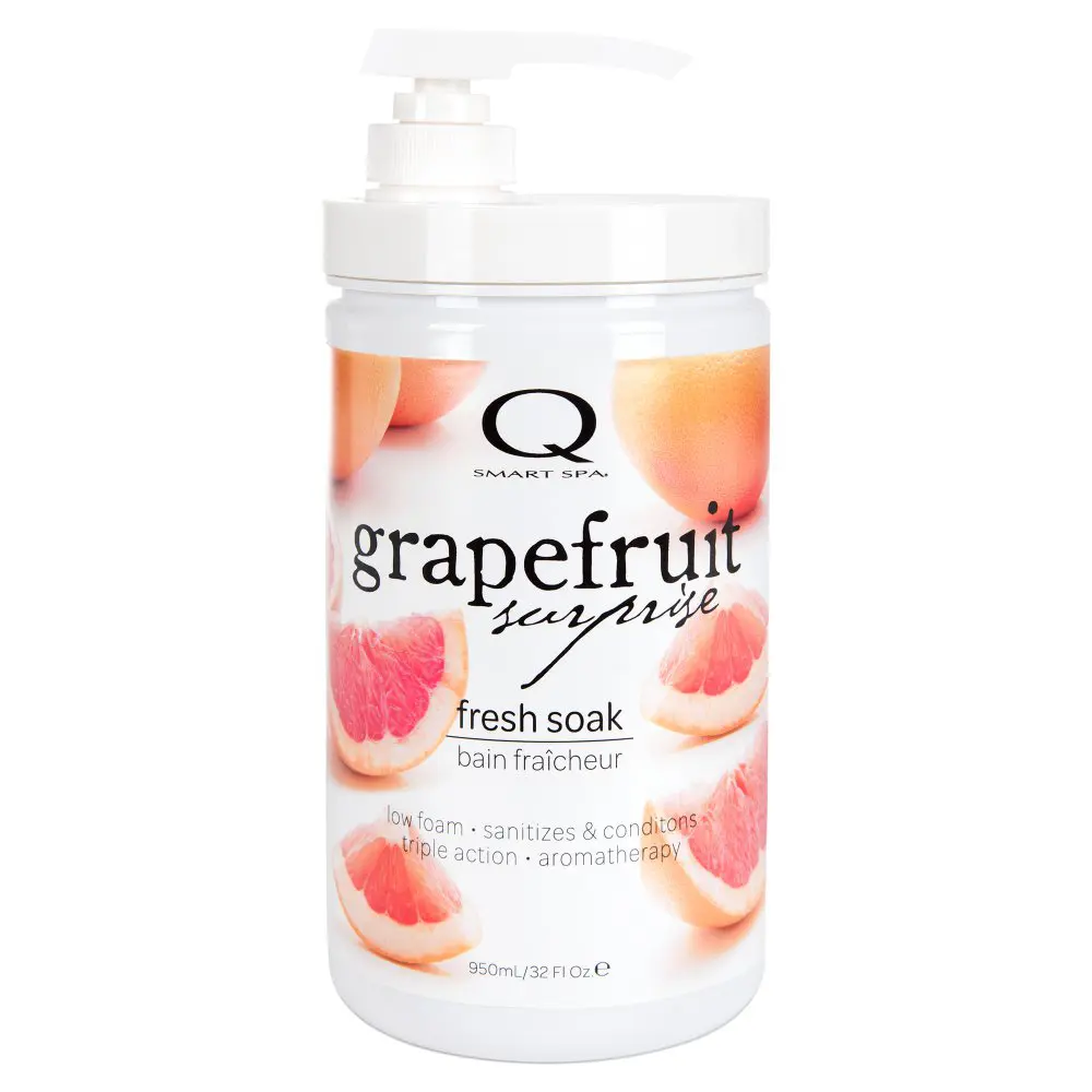 Qtica Smart Spa Grapefruit Surprise Triple Action Fresh Soak 32oz 1 Qtica Smart Spa Grapefruit Surprise Triple Action Fresh Soak 32oz