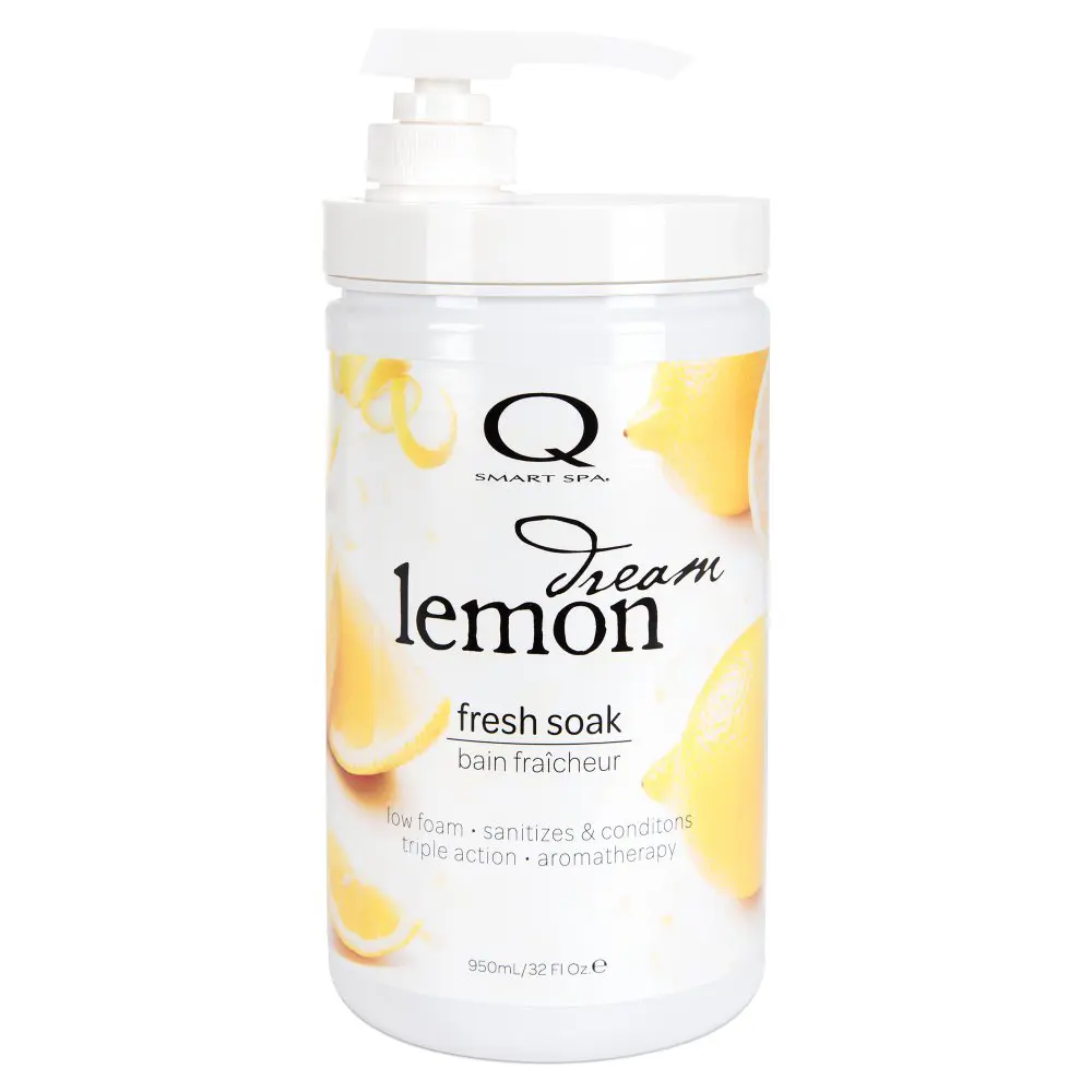 Qtica Smart Spa Lemon Dream Triple Action Fresh Soak 32oz 1 Qtica Smart Spa Lemon Dream Triple Action Fresh Soak 32oz