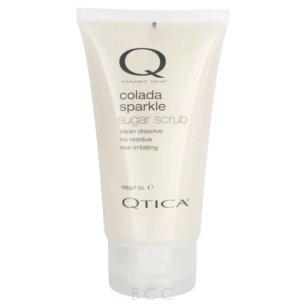 Qtica Smart Spa Colada Sparkle Sugar Scrub 1 Qtica Smart Spa Colada Sparkle Sugar Scrub