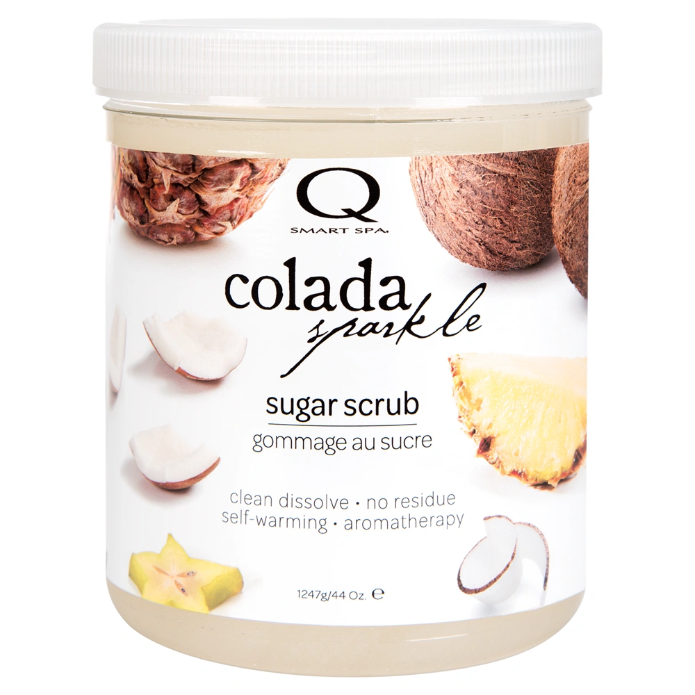 Qtica Smart Spa Colada Sparkle Sugar Scrub 3 Qtica Smart Spa Colada Sparkle Sugar Scrub - Image 3