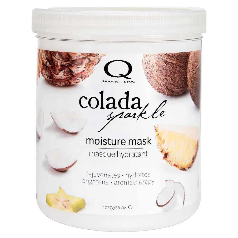 Qtica Smart Spa Colada Sparkle Moisture Mask 38oz 1 Qtica Smart Spa Colada Sparkle Moisture Mask 38oz