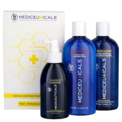 MEDIceuticals Men's Advanced Hair Restoration Kit For Fine, Thinning Hair 3piece