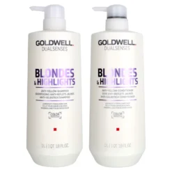 Goldwell Dualsenses Blondes & Highlights Shampoo & Conditioner Set 33.8 Oz 2piece