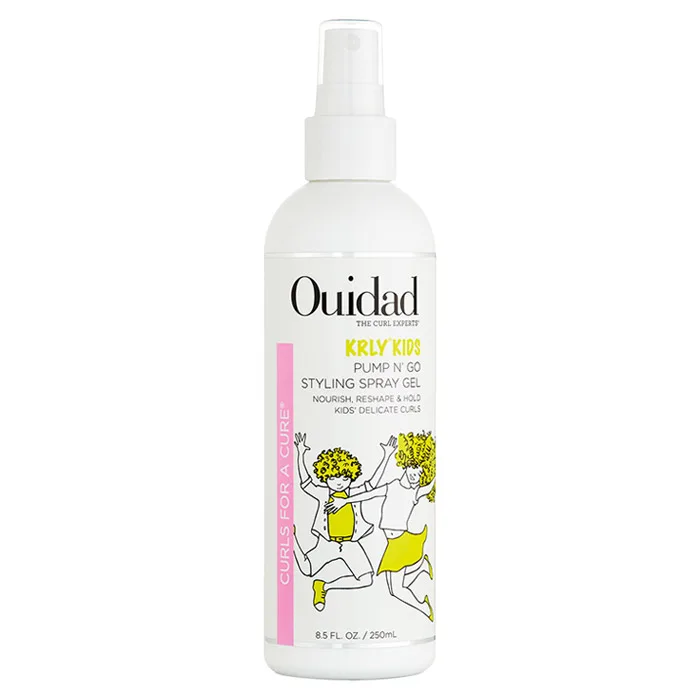 Ouidad KRLY Kids Pump & Go Styling Spray Gel 8.5oz 1 Ouidad KRLY Kids Pump & Go Styling Spray Gel 8.5oz