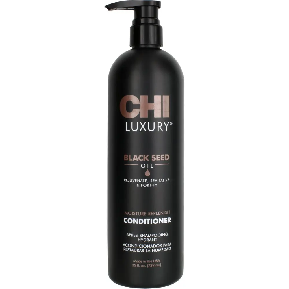 CHI Luxury Black Seed Oil Moisture Replenish Conditioner 3 CHI Luxury Black Seed Oil Moisture Replenish Conditioner - Image 3