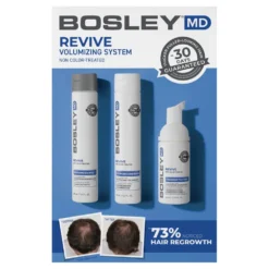 BosleyMD BosRevive Non Color-Treated Hair Starter Pack 3piece