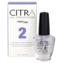 Nail Tek CITRA 2 Nail Strengthener For Soft, Peeling Nails 0.47oz