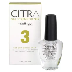 Nail Tek CITRA 3 Nail Strengthener For Dry, Brittle Nails 0.47oz