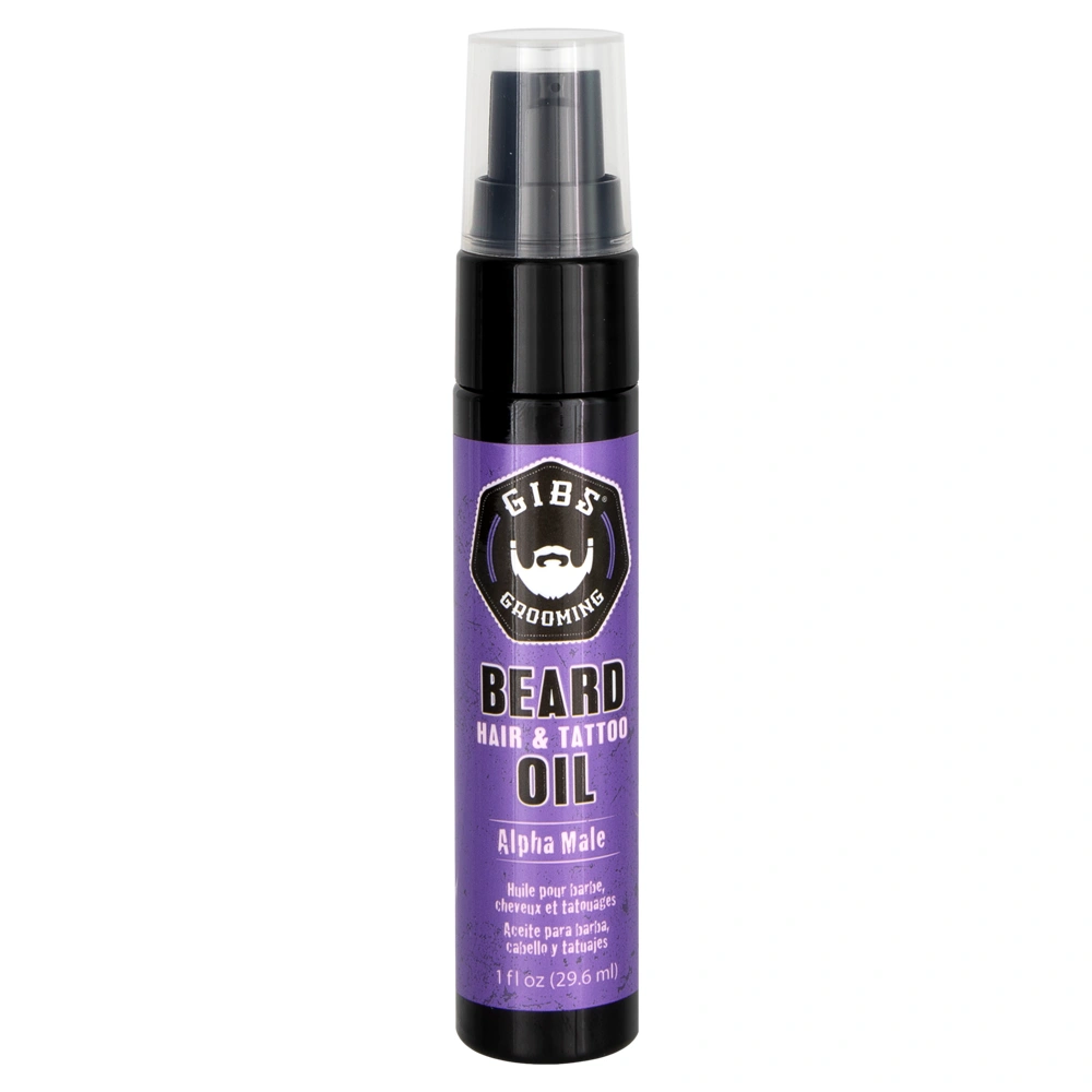 Gibs Alpha Male Beard, Hair & Tattoo Oil 1 Gibs Alpha Male Beard, Hair & Tattoo Oil