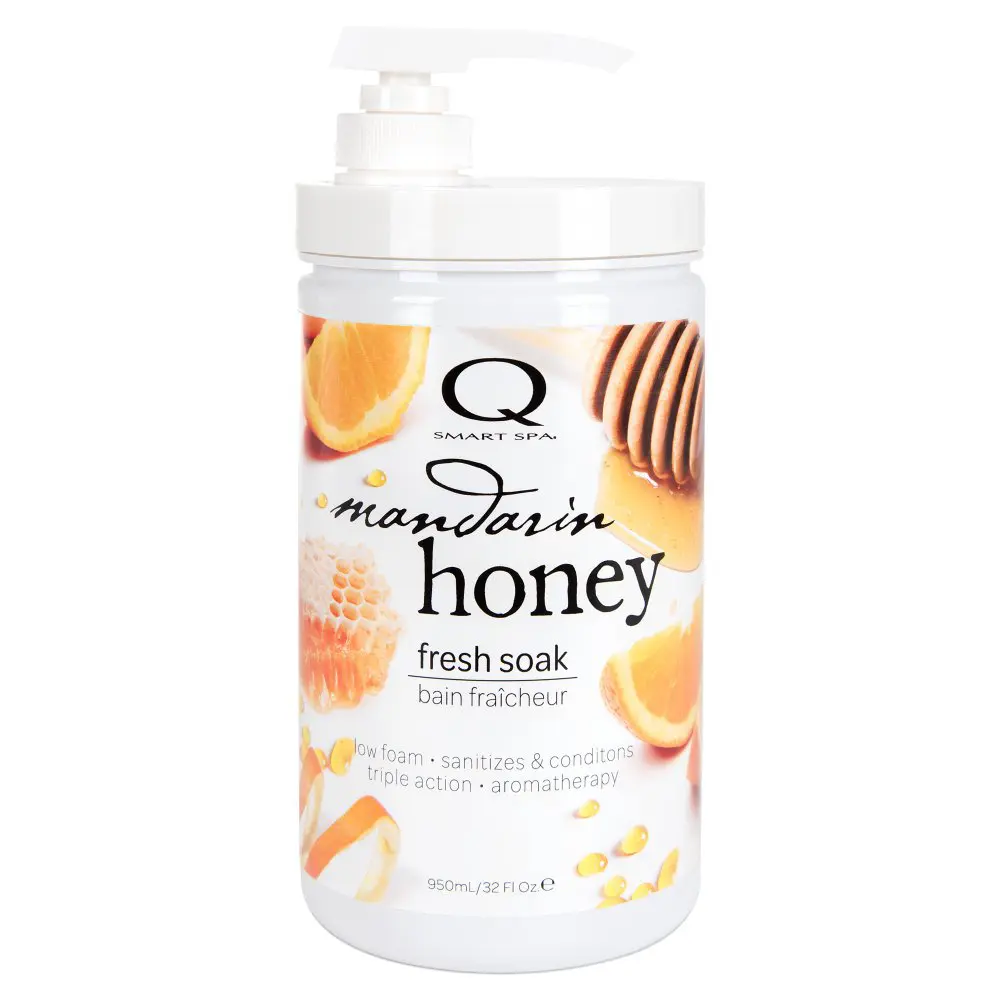 Qtica Smart Spa Mandarin Honey Triple Action Fresh Soak 32oz 1 Qtica Smart Spa Mandarin Honey Triple Action Fresh Soak 32oz