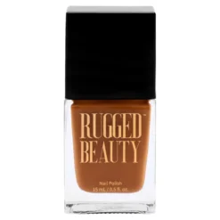 Rugged Beauty Nail Polish - The Color Of Hard Work Carmel Orange 0.5oz