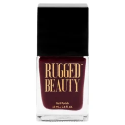 Rugged Beauty Nail Polish - Muddy Boots Deep Brown 0.5oz