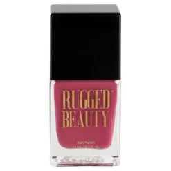 Rugged Beauty Nail Polish - We Can Do It! Rosie Says Medium Rose 0.5oz