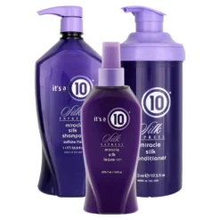 It's A 10 Silk Express Miracle Shampoo, Conditioner & Leave-In Trio -Cosmetics Sale Store 74412