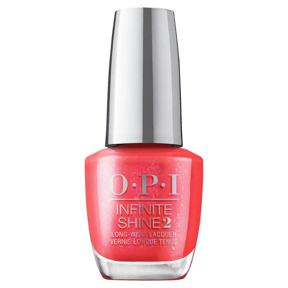 OPI Infinite Shine 2 - Left Your Texts On Red 0.5oz 1 OPI Infinite Shine 2 - Left Your Texts On Red 0.5oz
