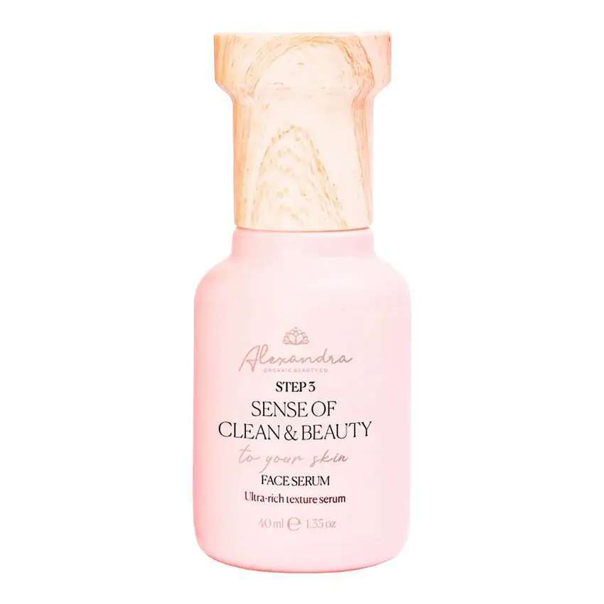 Alexandra Organic Step 3: Sense Of Clean & Beauty Face Serum 1.3oz 1 Alexandra Organic Step 3: Sense Of Clean & Beauty Face Serum 1.3oz
