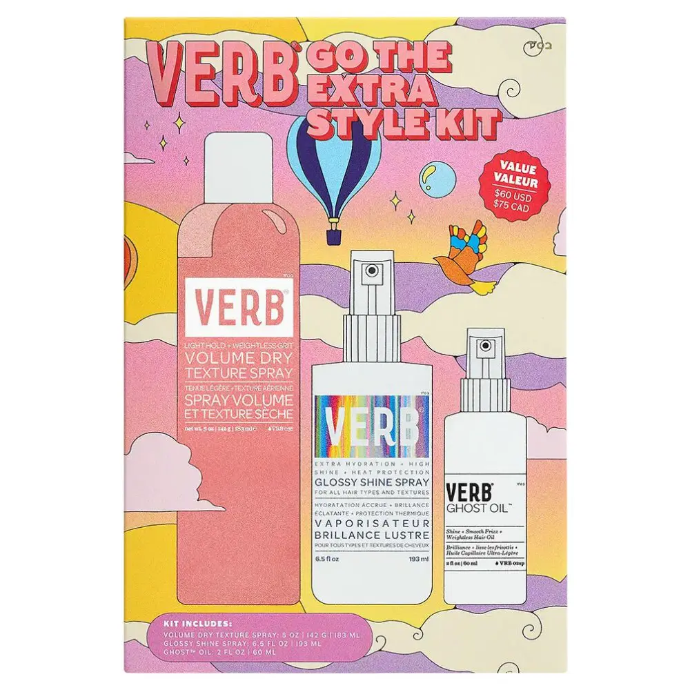 VERB Poker Face, Perfect Hair Best Sellers Styling Kit 4piece 1 VERB Poker Face, Perfect Hair Best Sellers Styling Kit 4piece